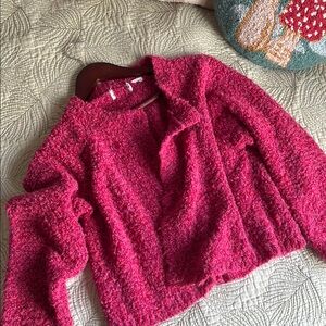 Vibrant Pink Knitted Sweater